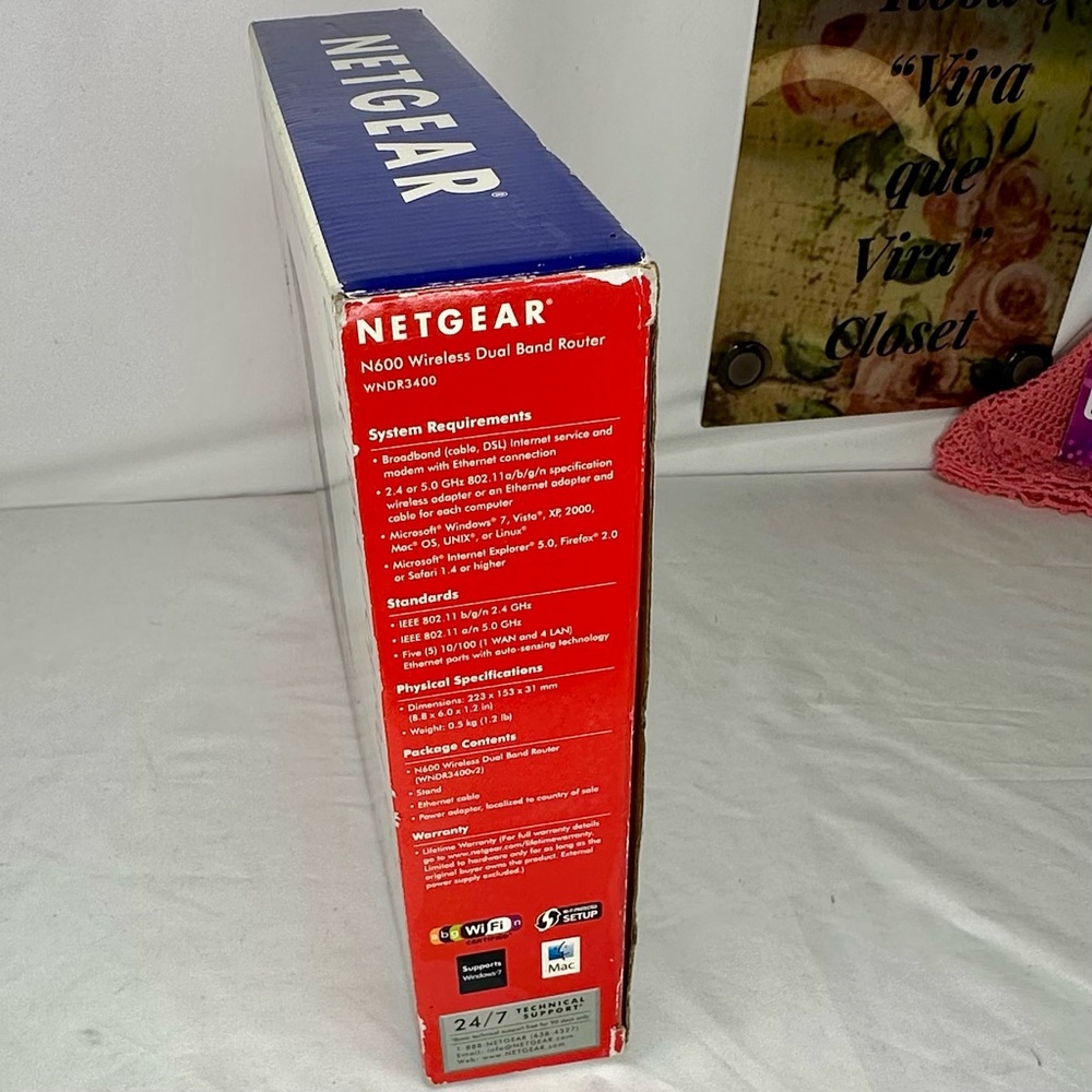 NETGEAR N600 Wireless Dual Band Router - Black - Picture 3 of 10